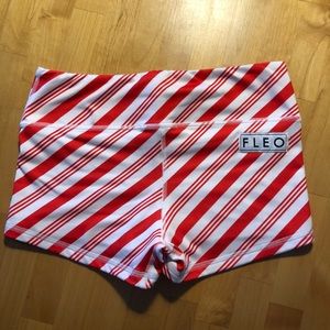 FLEO Candy Cane Shorts